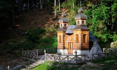 Vršičin venäläinen kappeli – hotellit lähistöllä