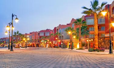 Hurghadan keskusta - Saqqala-aukio – hotellit lähistöllä