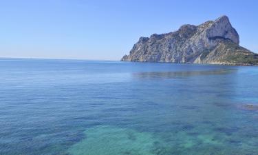 Hotell nära Peñón de Ifach naturpark