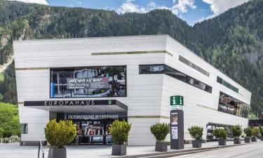 Hotellid huviväärsuse Konverentsikeskus Congress Zillertal - Europahaus Mayrhofen lähedal