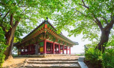 Gyeongpodae -paviljonki – hotellit lähistöllä