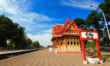 Železničná stanica Hua Hin – hotely v okolí