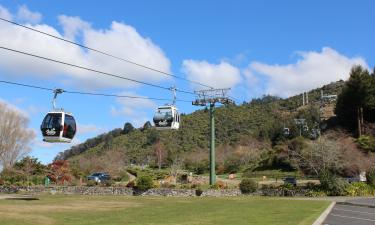 Парк аттракционов Skyline Rotorua: отели поблизости