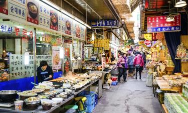 Hoteli v bližini znamenitosti tržnica Dongdaemun