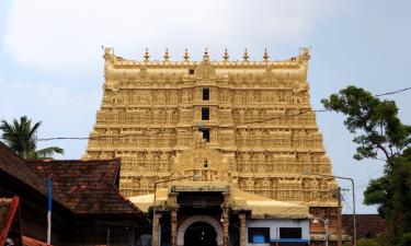 Padmanabhaswamyn temppeli – hotellit lähistöllä