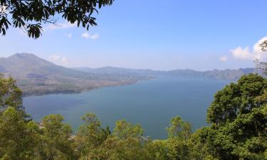 Jazero Batur – hotely v okolí