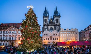 Hoteller nær Julemarkedet i Praha