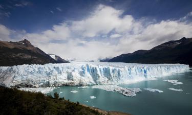 Perito Moreno ledynas: viešbučiai netoliese