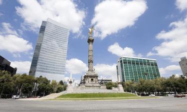 El Ángel de la Independencia monumentas: viešbučiai netoliese