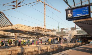 Хотели близо до ЖП гара Pasila