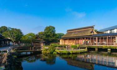 Thermalquellen in Oshino Hakkai: Hotels in der Nähe