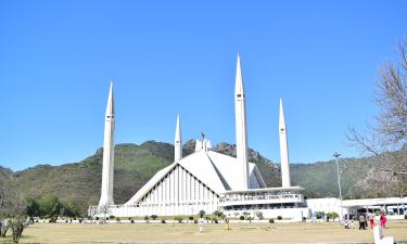 Hotels a prop de Mesquita de Shah Faisal