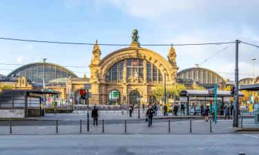 Frankfurto centrinė stotis: viešbučiai netoliese