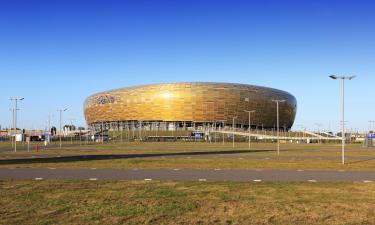 Energa Gdansk Stadyumu yakınındaki oteller