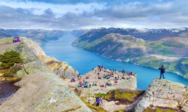 Hotele w pobliżu miejsca Klif Prekestolen