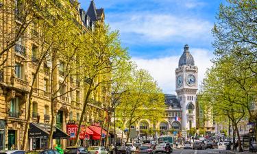 Hotellid huviväärsuse Raudteejaam Gare de Lyon lähedal