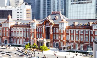 Železničná stanica Tokio – hotely v okolí