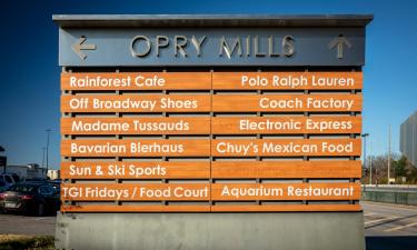 โรงแรมใกล้ศูนย์การค้า Opry Mills