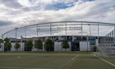 Hoteller i nærheden af Mercedes-Benz Arena