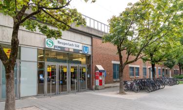 Neuperlach Süd metro stotis: viešbučiai netoliese