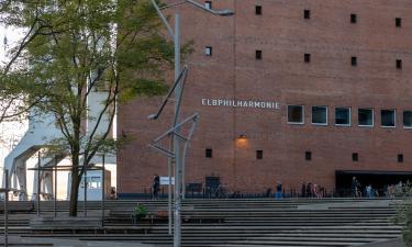 Elbphilharmonie Hamburg -konserttitalo – hotellit lähistöllä