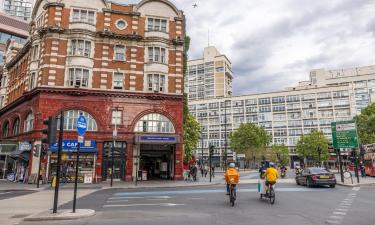 Hotel dekat Stasiun Kereta Bawah Tanah Elephant & Castle.