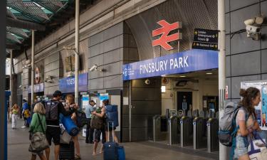 Hotels a prop de: Estació de metro de Finsbury Park