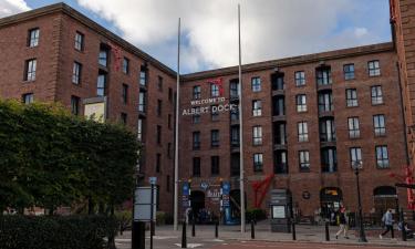 Hotellid huviväärsuse Albert Dock lähedal