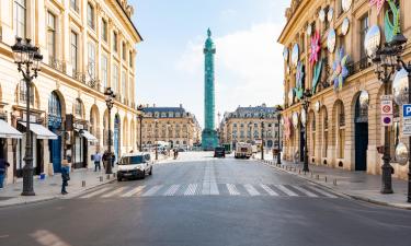 Place Vendôme -aukio – hotellit lähistöllä