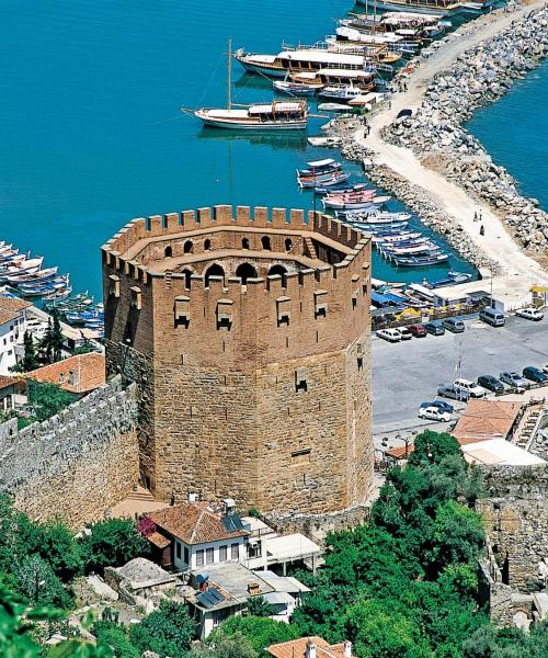 One of the most visited landmarks in Alanya.
