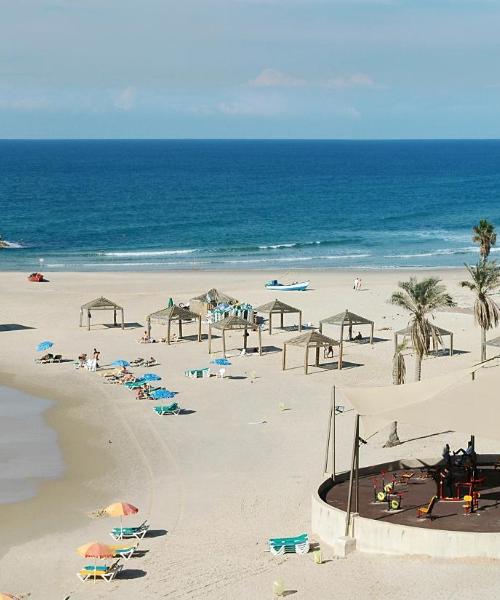 Eine der meistbesuchten Sehenswürdigkeiten in Netanya.