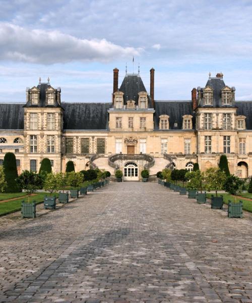 One of the most visited landmarks in Fontainebleau.