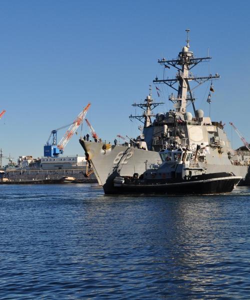 One of the most visited landmarks in Yokosuka.