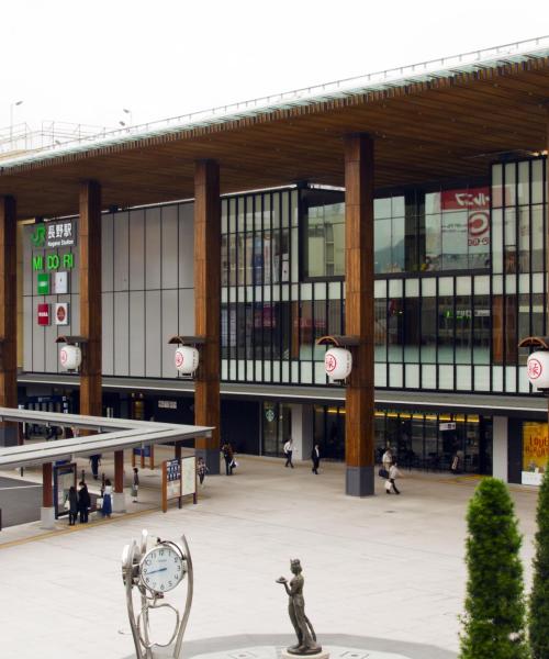 Eine der meistbesuchten Sehenswürdigkeiten in Nagano.