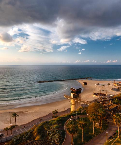 Eine der meistbesuchten Sehenswürdigkeiten in Netanya.