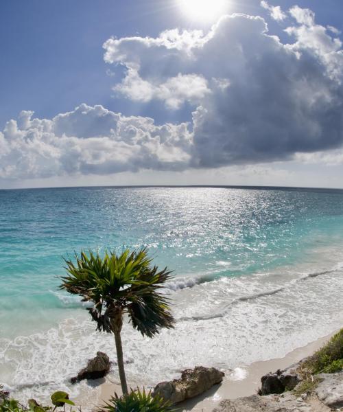 Un dels llocs d'interès més visitats a Akumal.