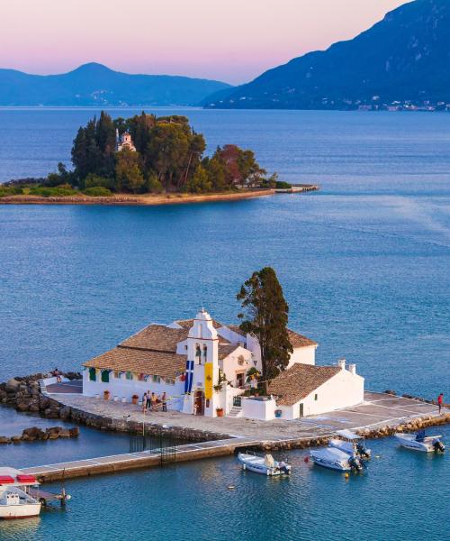 Jedno z nejnavštěvovanějších míst v destinaci Korfu.