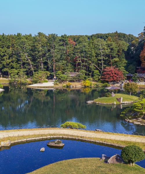 Eine der meistbesuchten Sehenswürdigkeiten in Okayama.