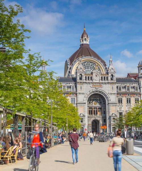 Et af de mest besøgte vartegn i Antwerpen
