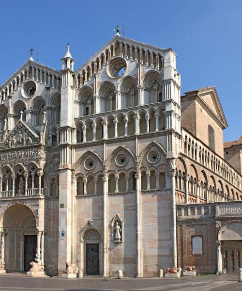 Eine der meistbesuchten Sehenswürdigkeiten in Ferrara.