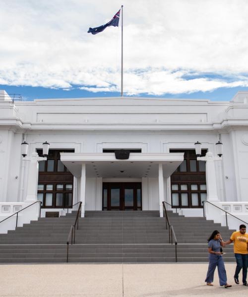 Eine der meistbesuchten Sehenswürdigkeiten in Canberra.