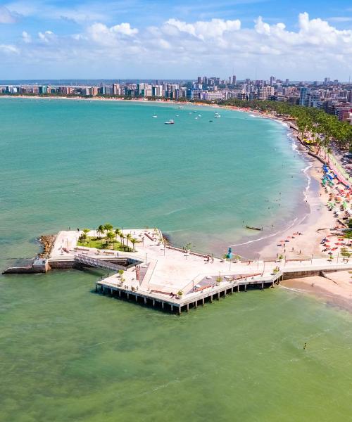 En av de mest besökta sevärdheterna i Maceió.