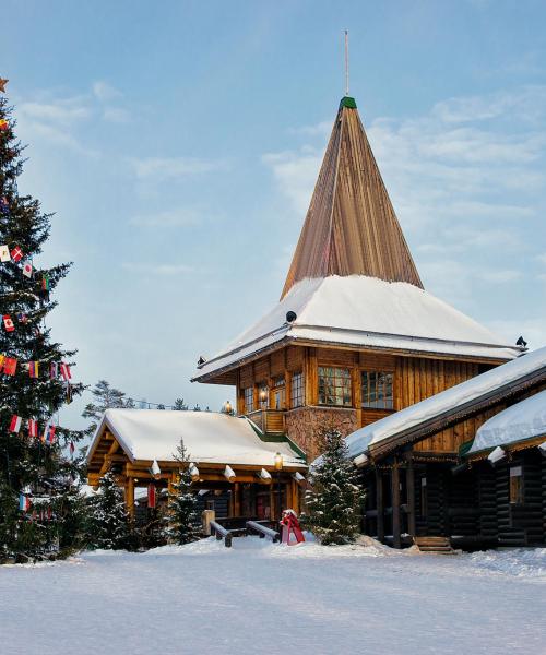 One of the most visited landmarks in Rovaniemi.