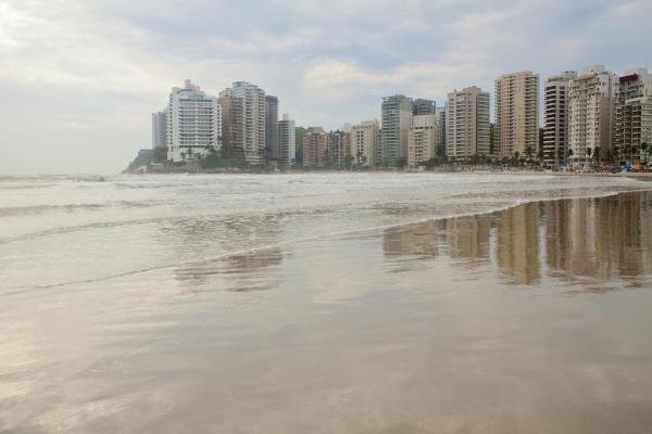 Beach front apartment.