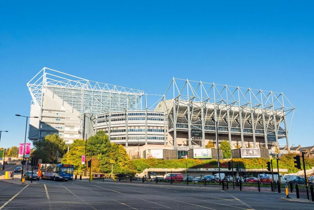 St James' Park is a football stadium in Newcastle upon Tyne