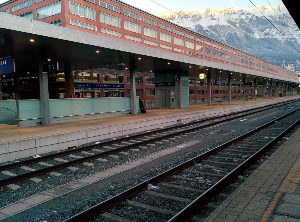 Железнодорожный вокзал Инсбрука
