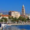 Hotelek a Spliti kikötő közelében