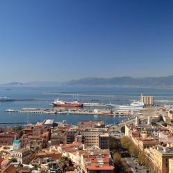 a Cagliari kikötő