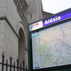 Alésia Metro Station