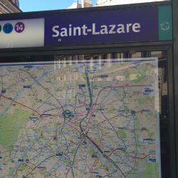 Saint-Lazare Metro Station